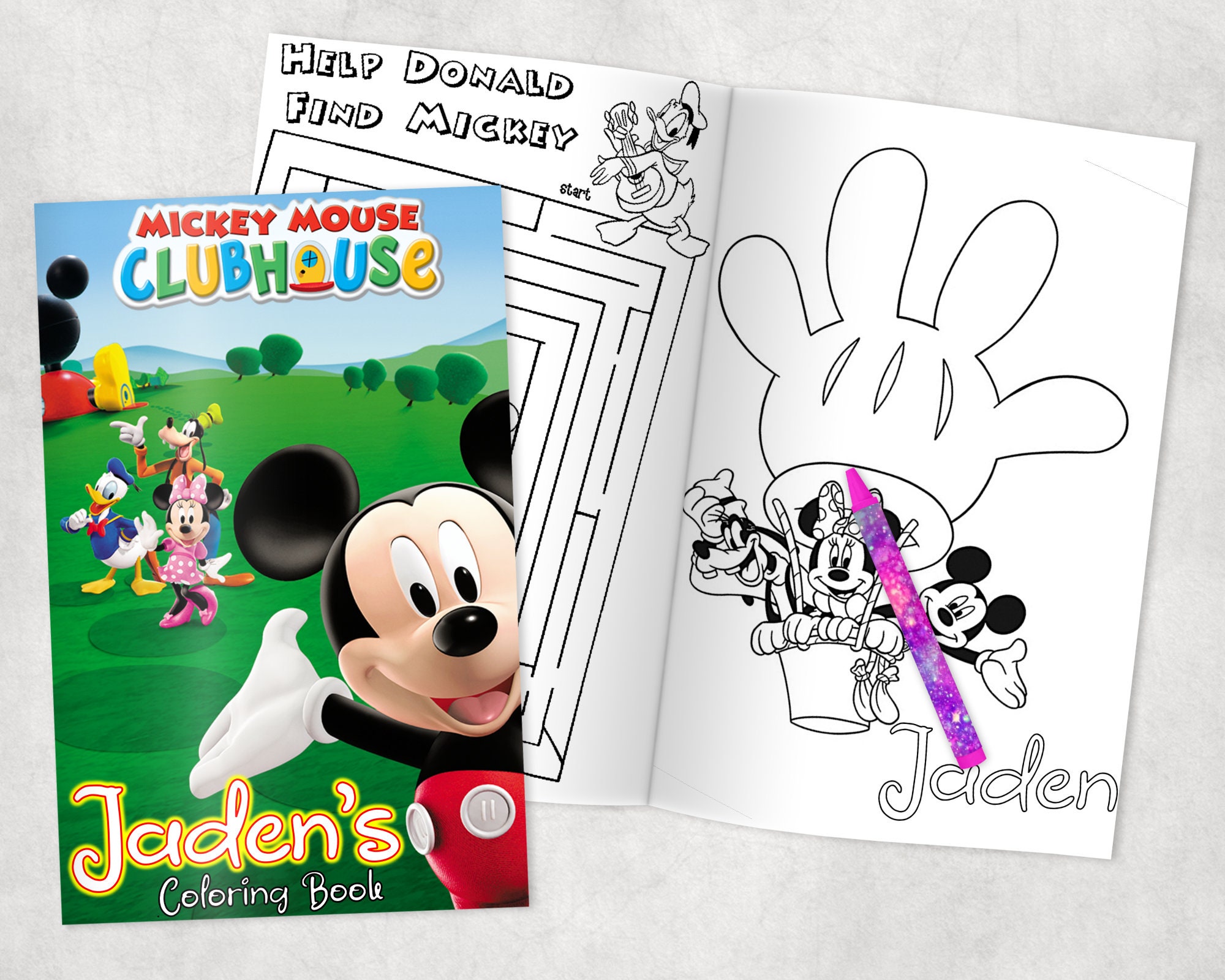 Mickey Mouse Clubhouse Coloring Pages