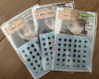 Japan Azone BJD 1/6 Doll Eye Water Decal