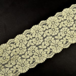 Elastisch bloemenkant, kanten rand. bruiloft, bruiloft, lingerie, bralette 5220