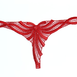 Buy Lace Trim Thong Online In India -  India