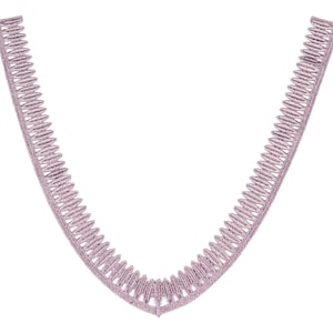 Lavender applications for clothing, clothing, lace trim, guipure tape 2910.