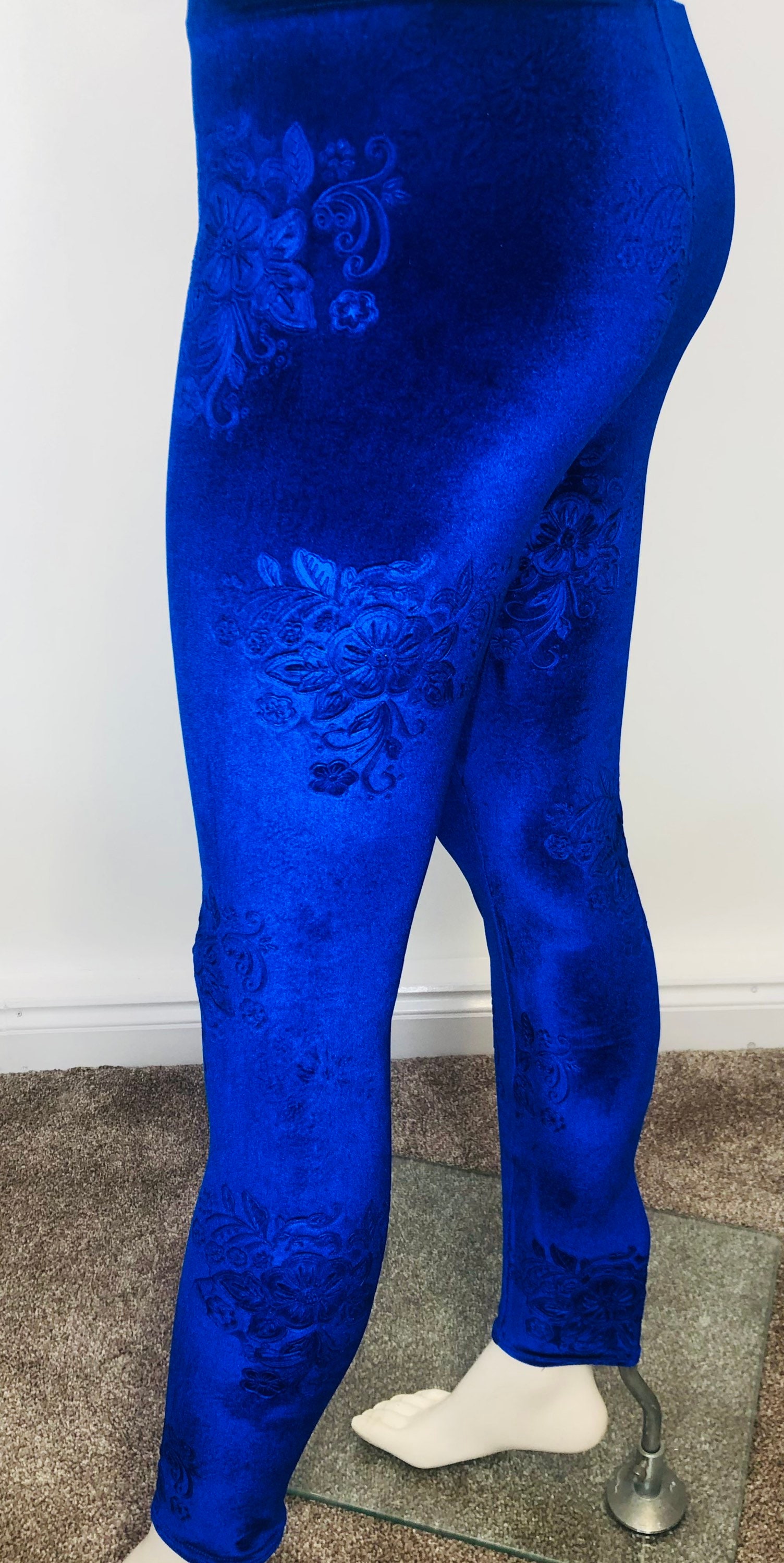 WOMENS - Royal Blue leggings – Committed AF