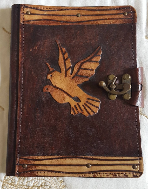 Handmade Tooled Leather Tablet Case - image 1