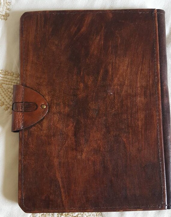 Handmade Tooled Leather Tablet Case - image 3