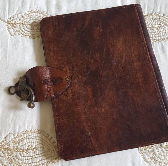 Handmade Tooled Leather Tablet Case - image 7