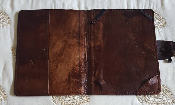 Handmade Tooled Leather Tablet Case - image 5