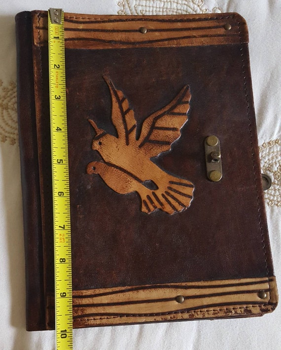 Handmade Tooled Leather Tablet Case - image 8