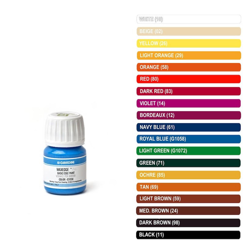 Giardini Basic Italian Leather Edge Paint image 15