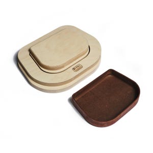 Molde húmedo de cuero DIY, bolso Corter, juego de 4 piezas