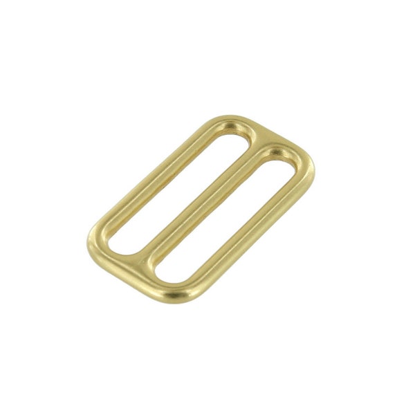 B9600 Natural Brass, Double Loop, Solid Brass-LL, Multiple Sizes