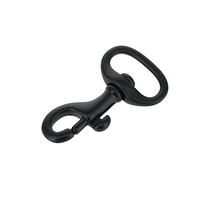 59 PVD Black Matte, Swivel Bolt Snap, Solid Brass-LL