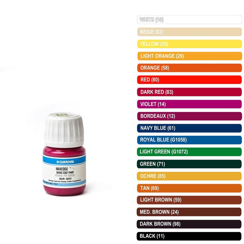 Giardini Basic Italian Leather Edge Paint image 7