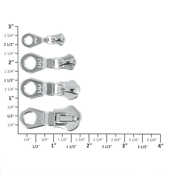 Riri KTA Zipper Pull, Nickel Plate - Etsy