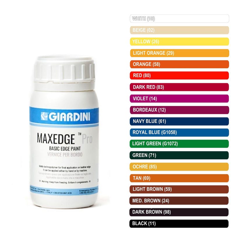 Giardini Basic Italian Leather Edge Paint image 3