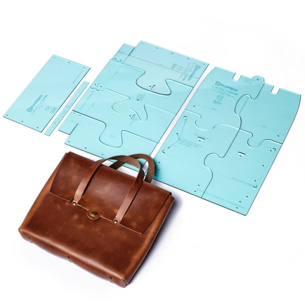 Danesh, Alma, Stitchless Tote, Acrylic Template