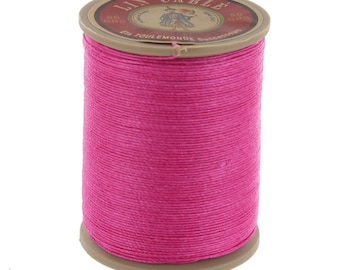 Fil Au Chinois Lin Cable, Waxed Linen Thread, Peony (125)