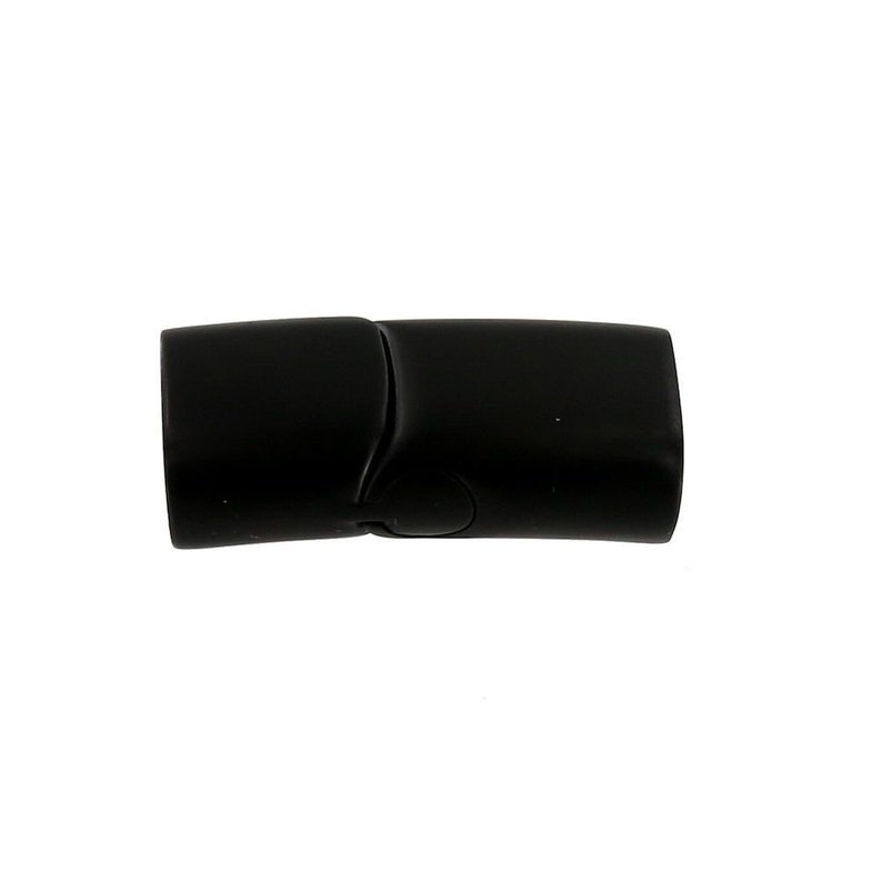 PVD Black Matte B9001 Hole 12.2 x 6.5mm Stainless Steel Magnetic Bracelet Clasp