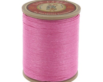 Fil Au Chinois Lin Cable, Waxed Linen Thread, Candy (200)