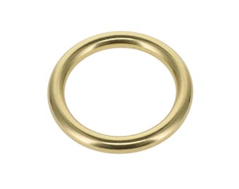 OR0 Naturmessing, dicker O-Ring, massives Messing-LL