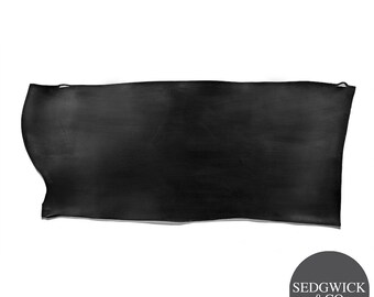 Sedgwick English Bridle Leather, Bend, 9-10oz, Black