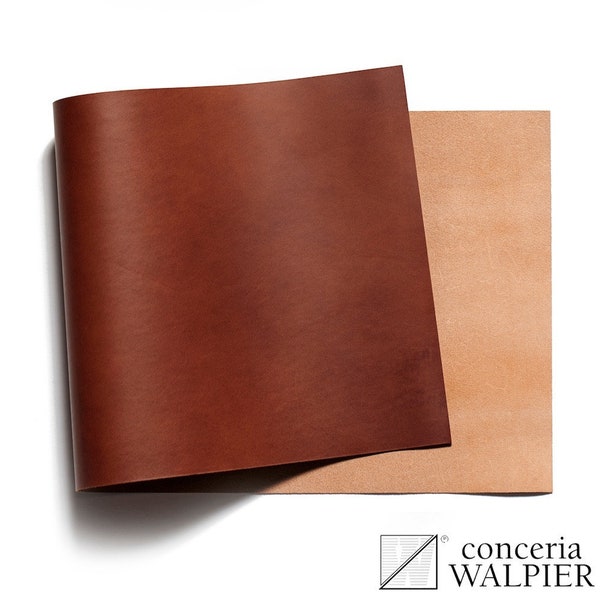 Walpier Conceria, Buttero, Italian Vachetta Leather, Panel, Cognac #23