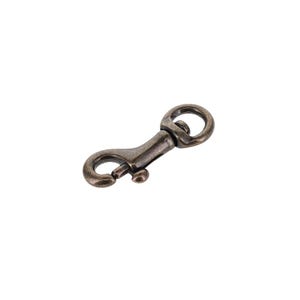 45 1/4&quot; Antique Brass, Swivel Bolt Snap, Solid Brass-LL
