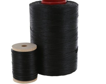 Ritza 25 Tiger Thread, Waxed Polyester, Black