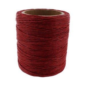 Maine Thread, Braided Waxed Cord, 70 yard spool, Spruce