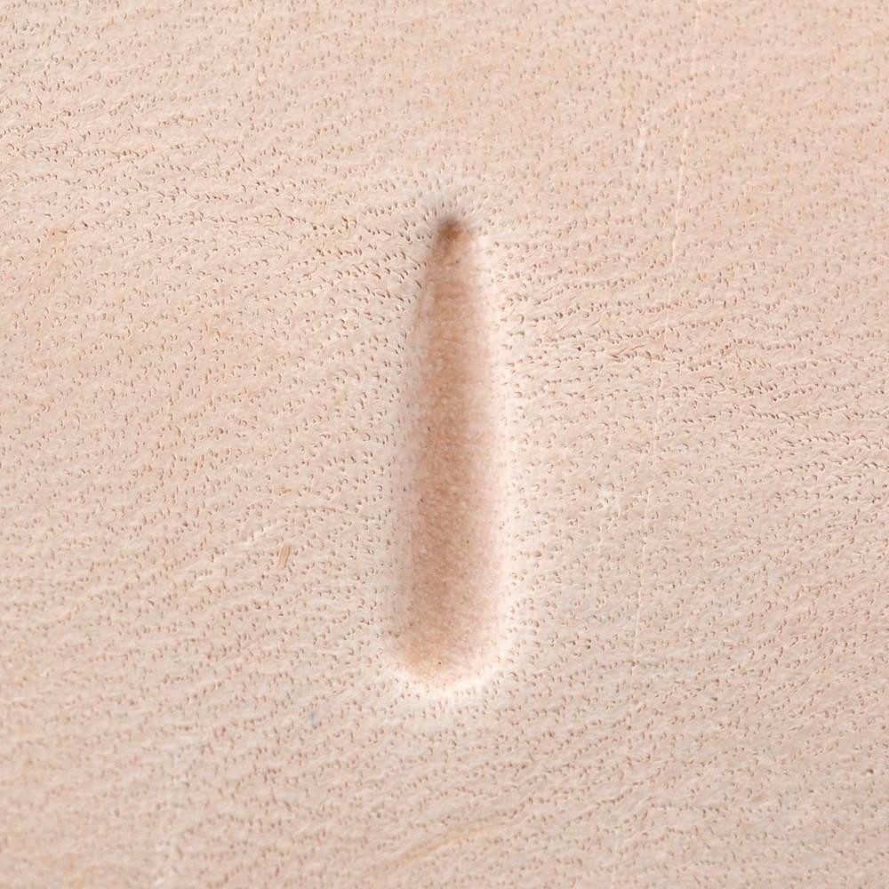 Leather Stamping Tool, Pear Shaders, Smooth Long