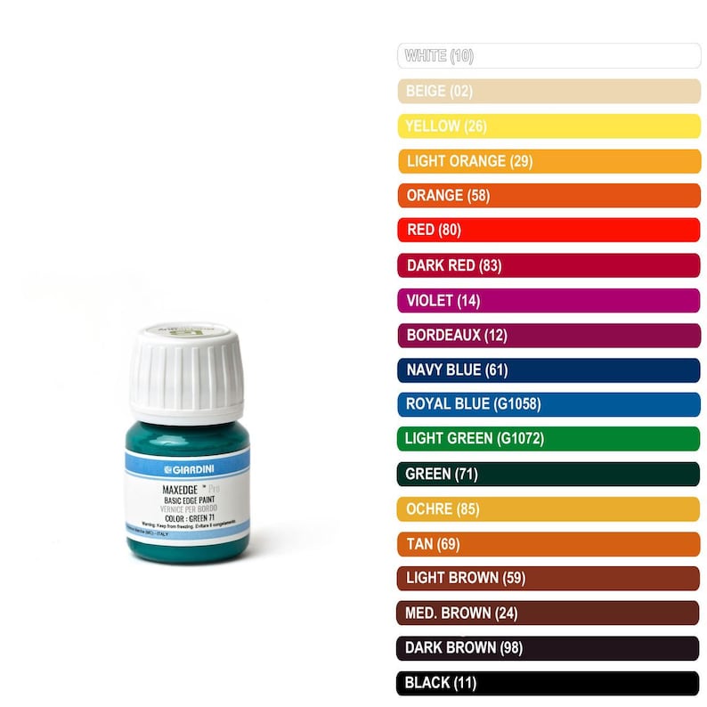 Giardini Basic Italian Leather Edge Paint image 6