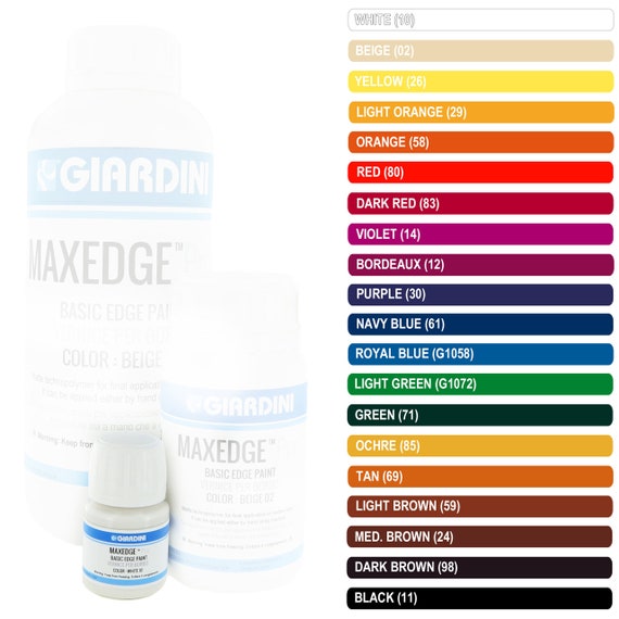  Giardini Basic Italian Leather Edge Paint, 30ml : Arts