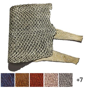 Amazon Pirarucu Skin, Exotic Leather