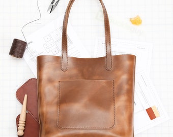 DIY Tote Bag Leather Kit