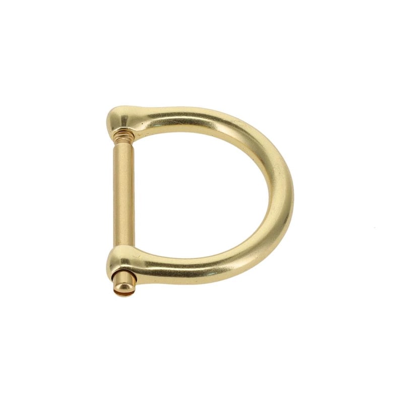 2014 Natural Brass, D-Ring, Solid Brass-LL Bild 5