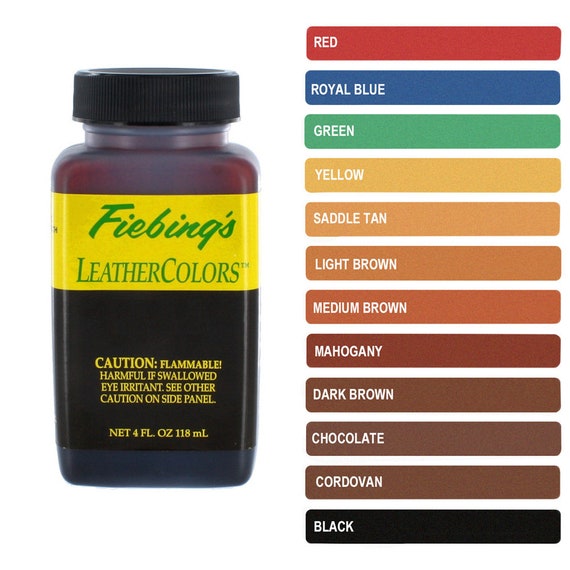 Fiebing's Leather Dye, Cordovan - 4 oz bottle