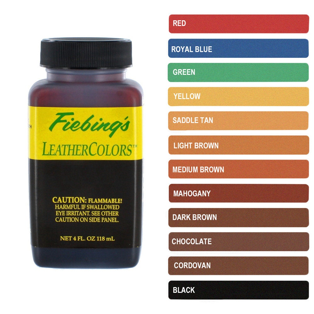 Fiebing's Leather Dye 4 oz - Navy Blue