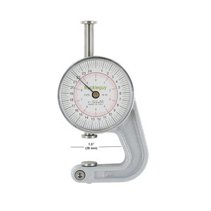 Medidor de espesor de cuero TG 25P