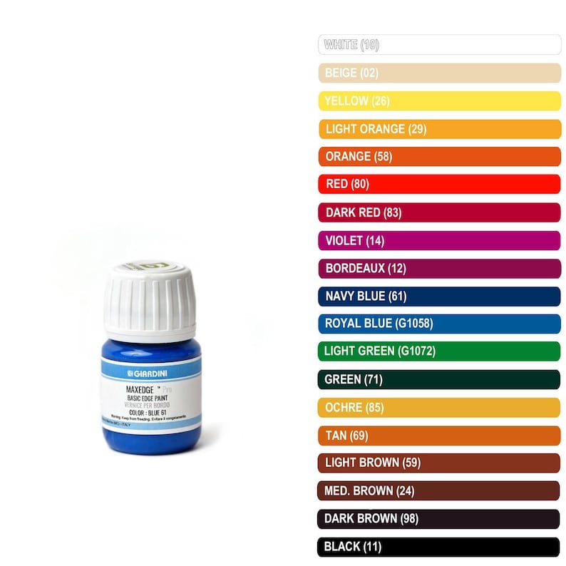 Giardini Basic Italian Leather Edge Paint image 9