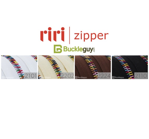 Riri Zipper, Continuous Chain, Combi, Eloxal Teeth (ELOX) - Etsy