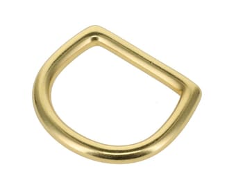 2011 Natural Brass, D-Ring, Solid Brass-LL