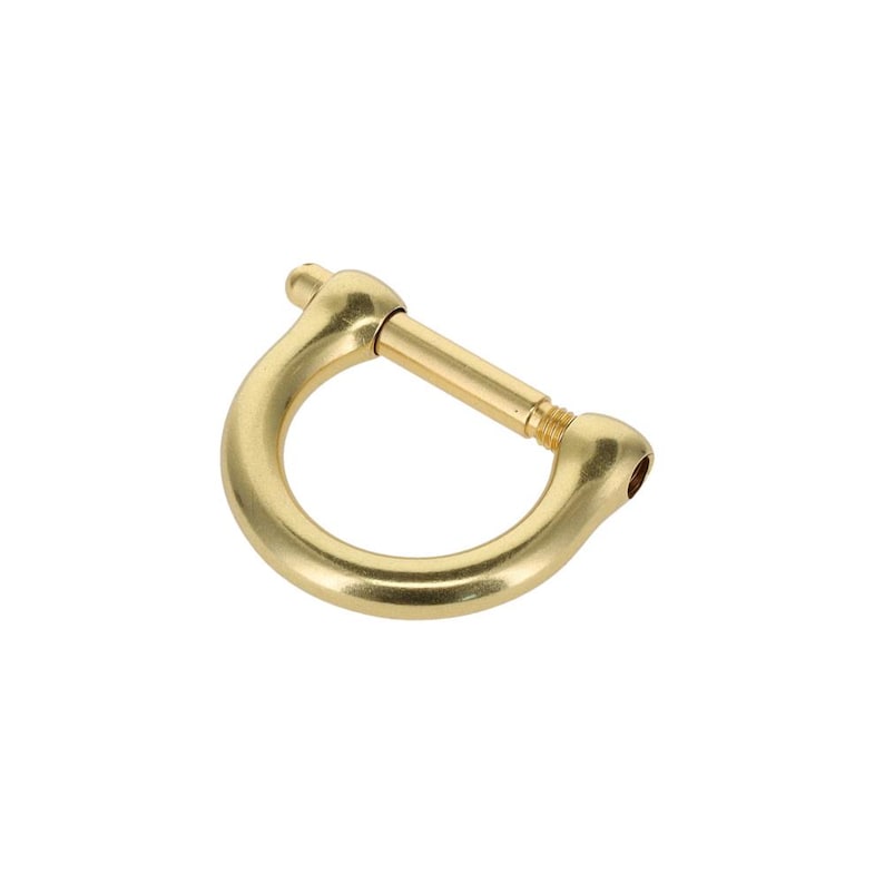 2014 Natural Brass, D-Ring, Solid Brass-LL Bild 8