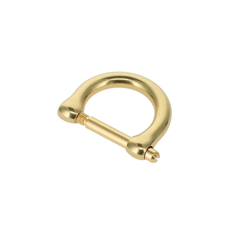 2014 Natural Brass, D-Ring, Solid Brass-LL Bild 10