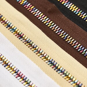 Riri Zipper, Continuous Chain, Combi, Eloxal Teeth (ELOX)