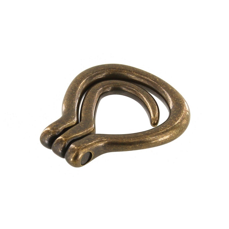B3301 1 1/4 Antique Brass Hoof Pick Buckle Solid Etsy