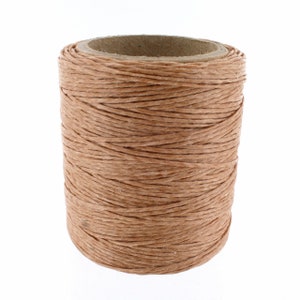 Maine Thread, Braided Waxed Cord, 70 yard spool, Aqua 