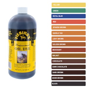 Fiebing's Professional Oil Dye - 32oz (Cannot Ship to CA, HI, AK and International)