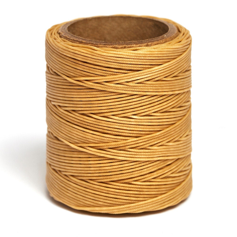 Maine Thread, Braided Waxed Cord, 70 yard spool, Dusk 