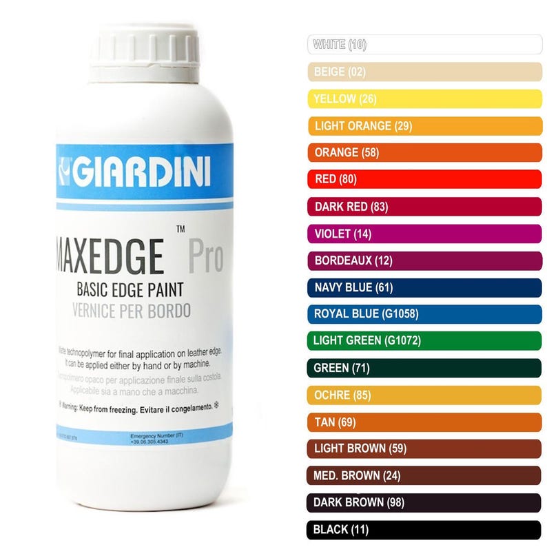 Giardini Basic Italian Leather Edge Paint image 2
