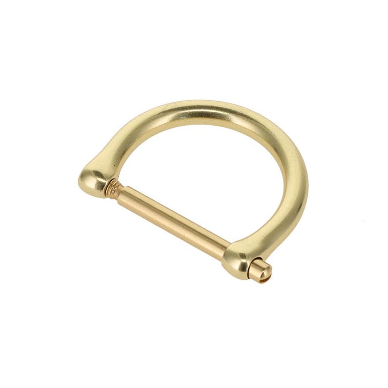 2014 Natural Brass, D-Ring, Solid Brass-LL Bild 6