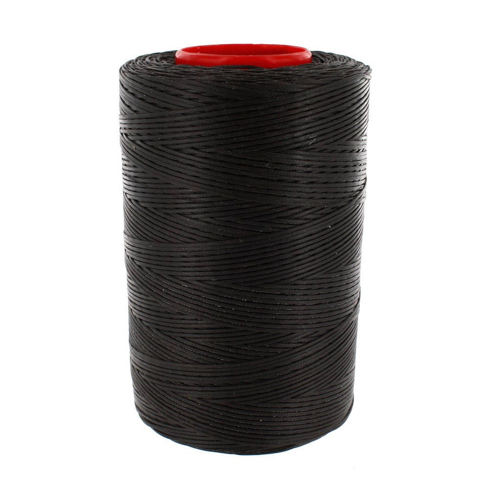 Ritza 25 Tiger Thread, Waxed Polyester, Black 